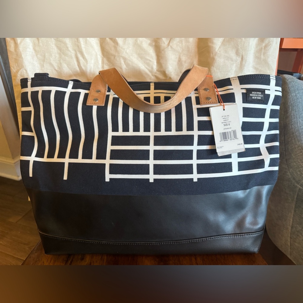 Jack Spade x Ian Hundley coal bag